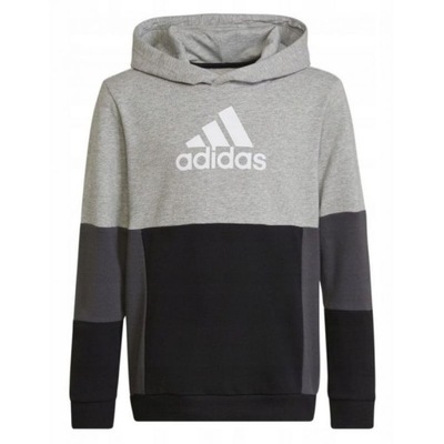 Bluza adidas Colourblock Hoodie Jr HN8563 140cm