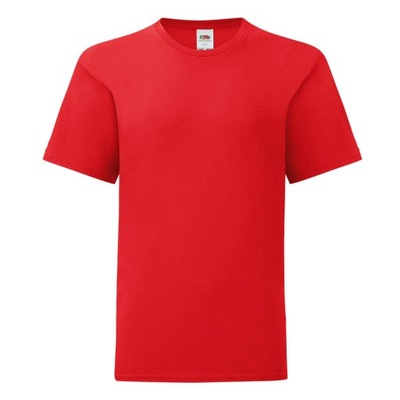 Koszulka dziecięca T-shirt ICONIC czerwony 104