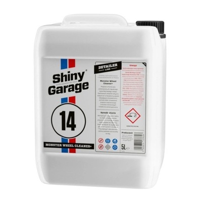 SHINY GARAGE MONSTER WHEEL CLEANER ŻEL DO FELG 5L