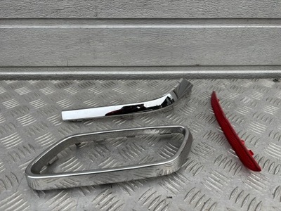 Mercedes w206 c-klasa отражатель решётка выхлоп задняя левый amg фото №1