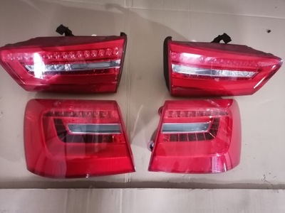 Лампи лампа led світлодіоди комплект права ліва оригінал audi a6 c7 4g kombi 2011- фото №1