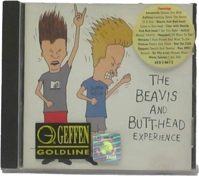 The Beavis and Butt-head experience cd