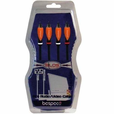 Bespeco SL2R 300 - kabel 2 x RCA - 2 x RCA 3m