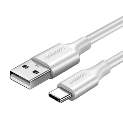 Kabel USB do USB-C QC3.0 UGREEN US287 0.5m (biały)