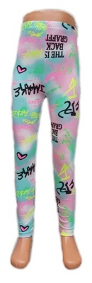 LEGGINSY getry LEGINSY GRAFFITI - 128