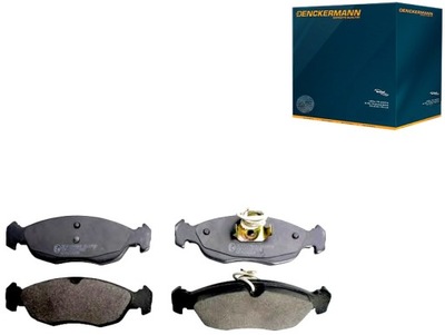 Тормозные колодки тормозные перед peugeot 205 87- 306 dencker фото №1