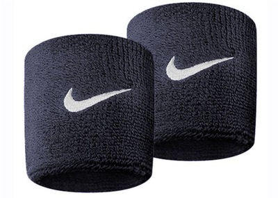 Frotki na rękę Nike Swoosh granatowe 2szt NN04416