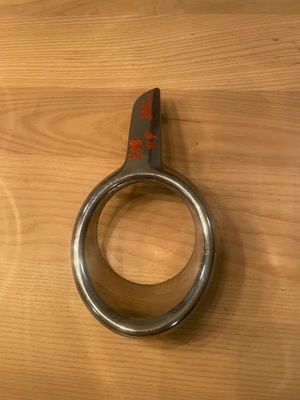 Решётка противотуманной фары правая хром 208 2012r 9673233277 фото №1