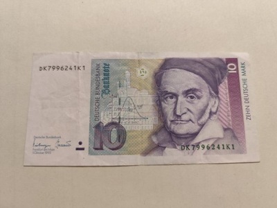 Niemcy - 10 marek - 1993