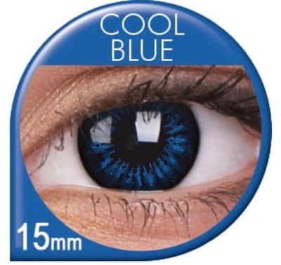 Soczewka Kolorowa Colourvue Cool Blue -1,00