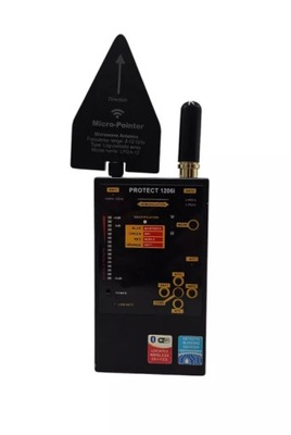 WYKRYWACZ PODSŁUCHÓW KAMER GPS WIFI PROTECT 1206I