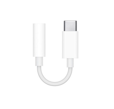 Apple Przejściówka ze złącza USB-C na gniazdo słuchawkowe 3,5 mm