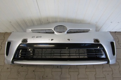 Бампер перед toyota prius 3 iii lift 12-15 фото №1