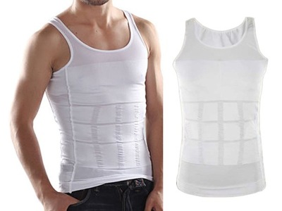 KOSZULKA MĘSKA WYSZCZUPLAJĄCA PODKOSZULKA SLIM FIT PODKOSZULEK MĘSKI XXL