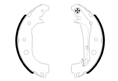 ZAPATAS DE TAMBOR HAM. FORD ECOSPORT 13> /TEXTAR/  