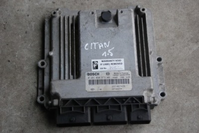 Renault kango merc. citan 1,5 бортовой компьютер 0281030973 фото №1
