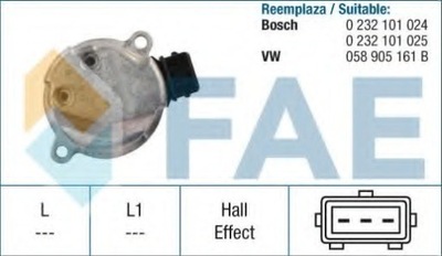 SENSOR REVOLUCIONES ROLLO DISTRIBUCIÓN AUDI SEAT SKODA VW  