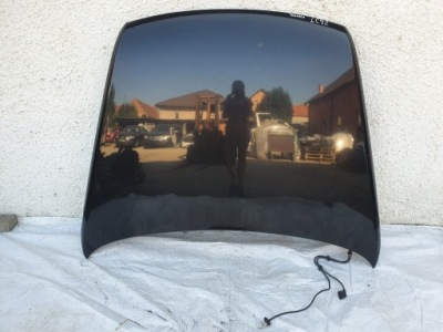 Touareg 7l капот крышка двигателя czarna lc9z orygn фото №1