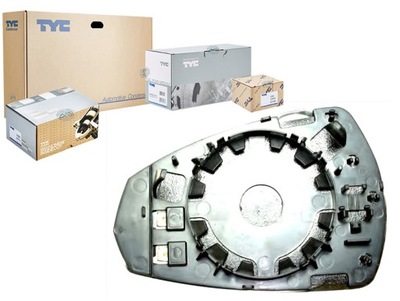 Tyc 302-0099-1 скло дзеркало, дзеркало зовнішнє фото №1