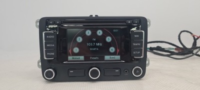 VW RNS310 GOLF VI POLO RADIO NAWI MP3 SD AUX 3C0035270B Z KODU 