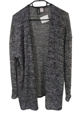 SWETER DAMSKI H&M ROZMIAR M SZARY