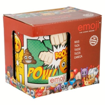 Emoji Emoji - Kubek ceramiczny w pudełku prezentowym 325 ml