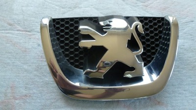 PEUGEOT 207 EMBLEMA INSIGNIA PARTE DELANTERA 9649670480  