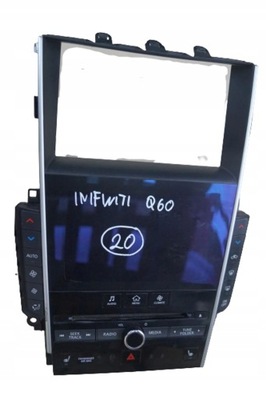 Панель кондиционера радио infiniti q60 253915cb4b фото №1