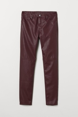 H&M Spodnie z imitacji skóry rozm.32,XXS