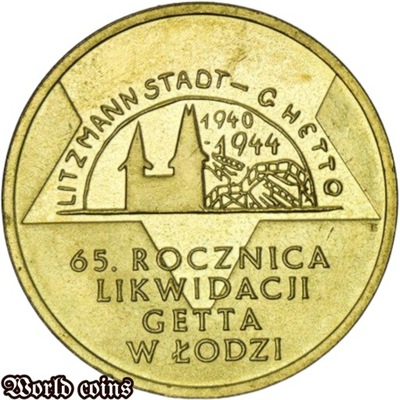 2 ZŁOTE 2009 - 65 ROCZNICA LIKWIDACJI GETTA W ŁODZI