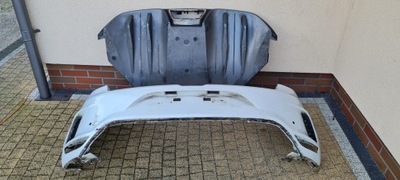 Бампер спойлер renault megane iv rs дифузор задня фото №1