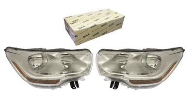 Фара citroen c-4 ii ds4 h1/h7/p21/5w правая фото №1