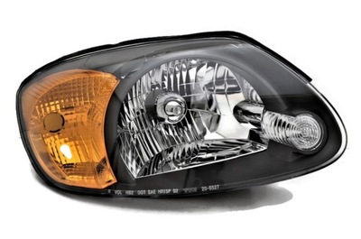 Hyundai accent 2002-05 лампа фара правый новый фото №1