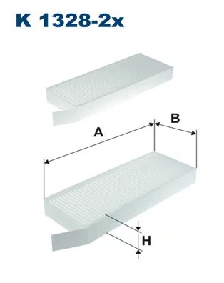 K1328-2X FILTRO CABINAS  