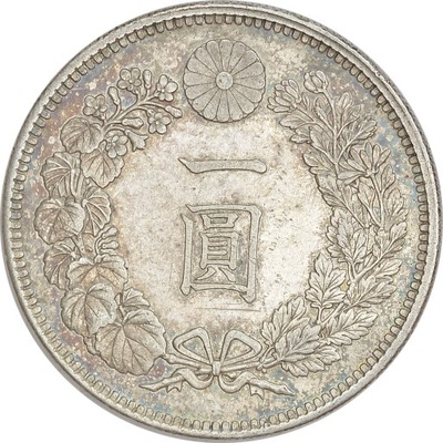 17.JAPONIA, MUTSUHITO, 1 YEN 1895