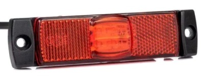 Лампа габаритна led czerwona задня діодна лампа фото №1