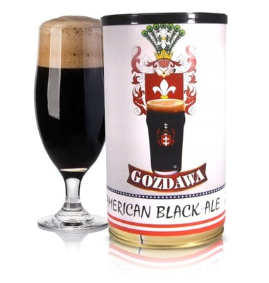 GOZDAWA AMERICAN BLACK ALE 1,7kg - 23L piwo domowe