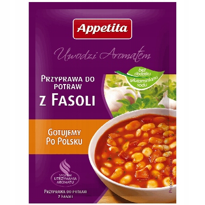 Appetita Przyprawa do potraw z fasoli 20 g