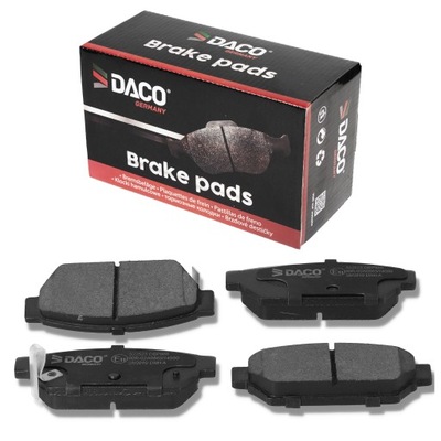 DACO PADS BRAKE MITSUBISHI CARISMA COLT LANCER REAR - milautoparts-fr.ukrlive.com