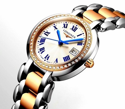 Zegarek Longines L81125796 Primaluna Diamonds Gold Złoto 18K + 48 Diamentów