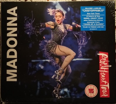 Madonna Rebel Heart Tour CD+Blu-ray