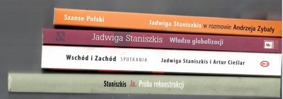 Jadwiga Staniszkis kolekcja 4 książek
