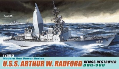 Model Dragon 1018 Krążownik USS Arthur W. Radford