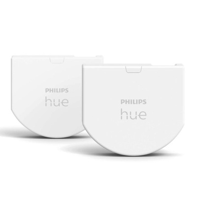 ZESTAW 2 MODUŁÓW PRZEŁĄCZNIKÓW ŚCIENNYCH PHILIPS HUE WALL SWITCH