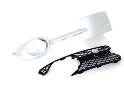 Решётка бампера vw phaeton правая фото №1