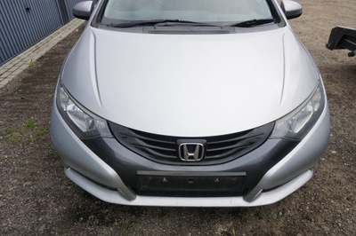 HONDA CIVIC IX БАМПЕР ПЕРЕДНІЙ NH700M 2013ROK СРІБНИЙ LED (СВІТЛОДІОД) РЕШІТКА