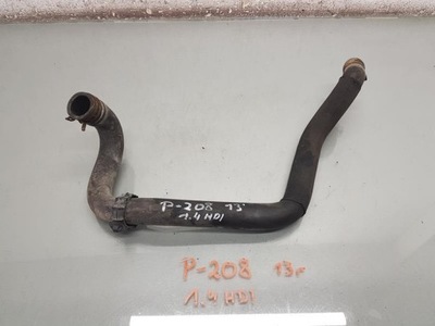 Wąż труба wody peugeot 208 i 1.4 hdi 9684653180 фото №1