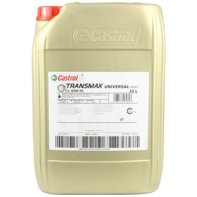 CASTROL TRANSMAX UNIV LL 80W/90 20L