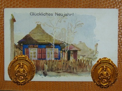 1917 Wołyń,Nowy Rok,sygn.Lux R691