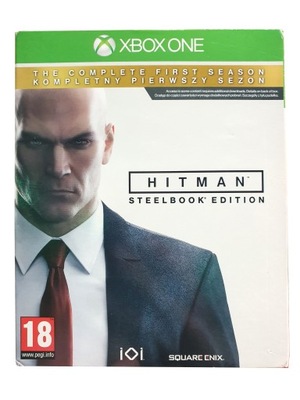 HITMAN COMPLETE FIRST SEASON PL STEELBOOK XBOX ONE